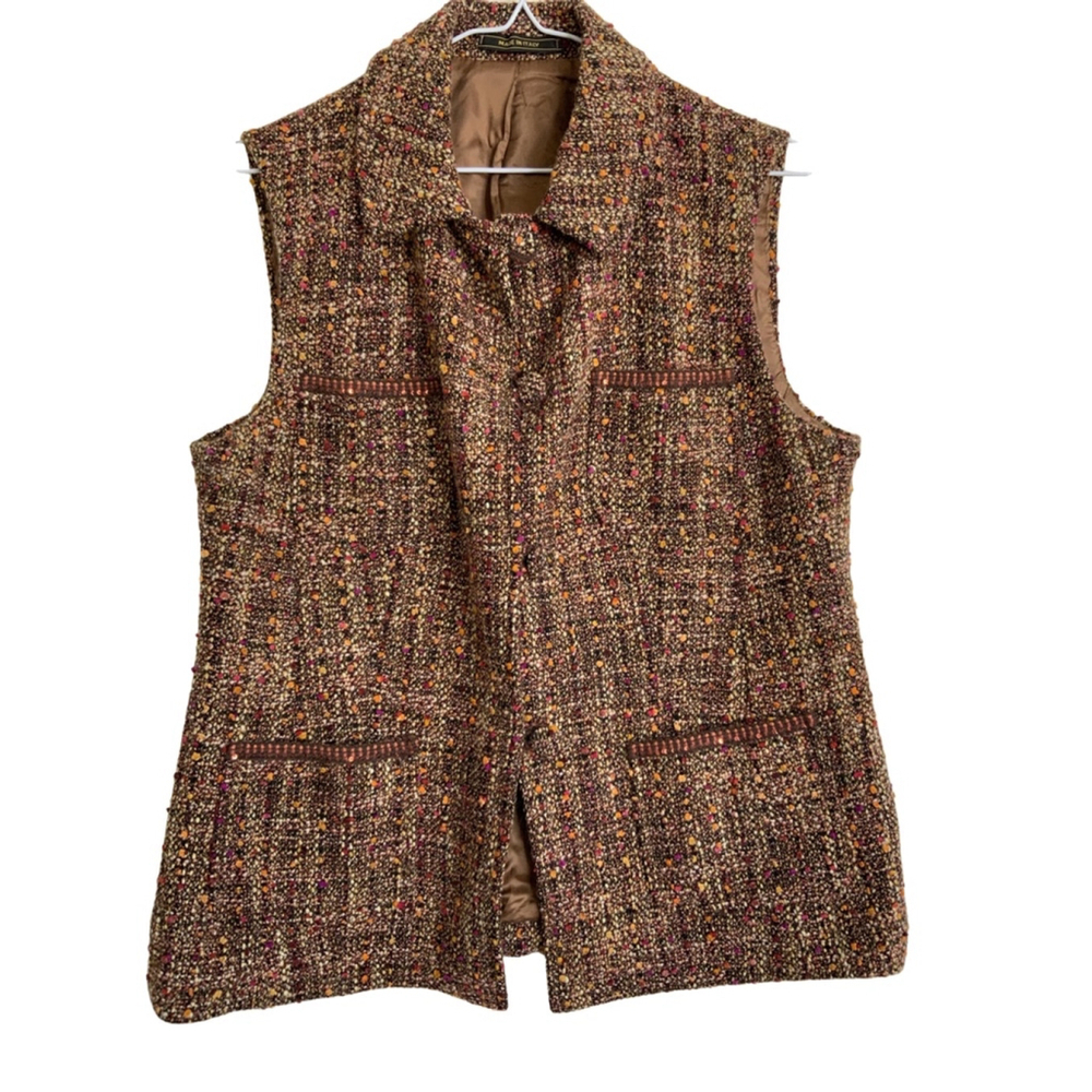 Vintage Tweed Vest